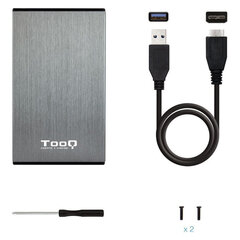 TooQ TQE-2527G cena un informācija | Iekšējie cietie diski (HDD, SSD, Hybrid) | 220.lv