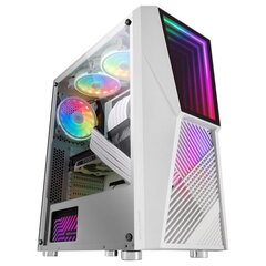 Mars Gaming MC777W LED RGB kaina ir informacija | Datoru korpusi | 220.lv