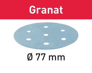 Шлифовальные круги Festool STF D 77/6 P800 GR/50 Granat 498929 цена и информация | Шлифовальные станки | 220.lv