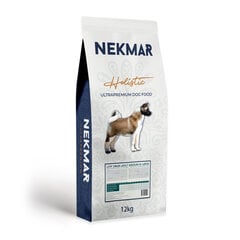 Nekmar Adult Medium & Large корм для собак класса ультра премиум (холистик), 12 кг цена и информация | Сухой корм для собак | 220.lv