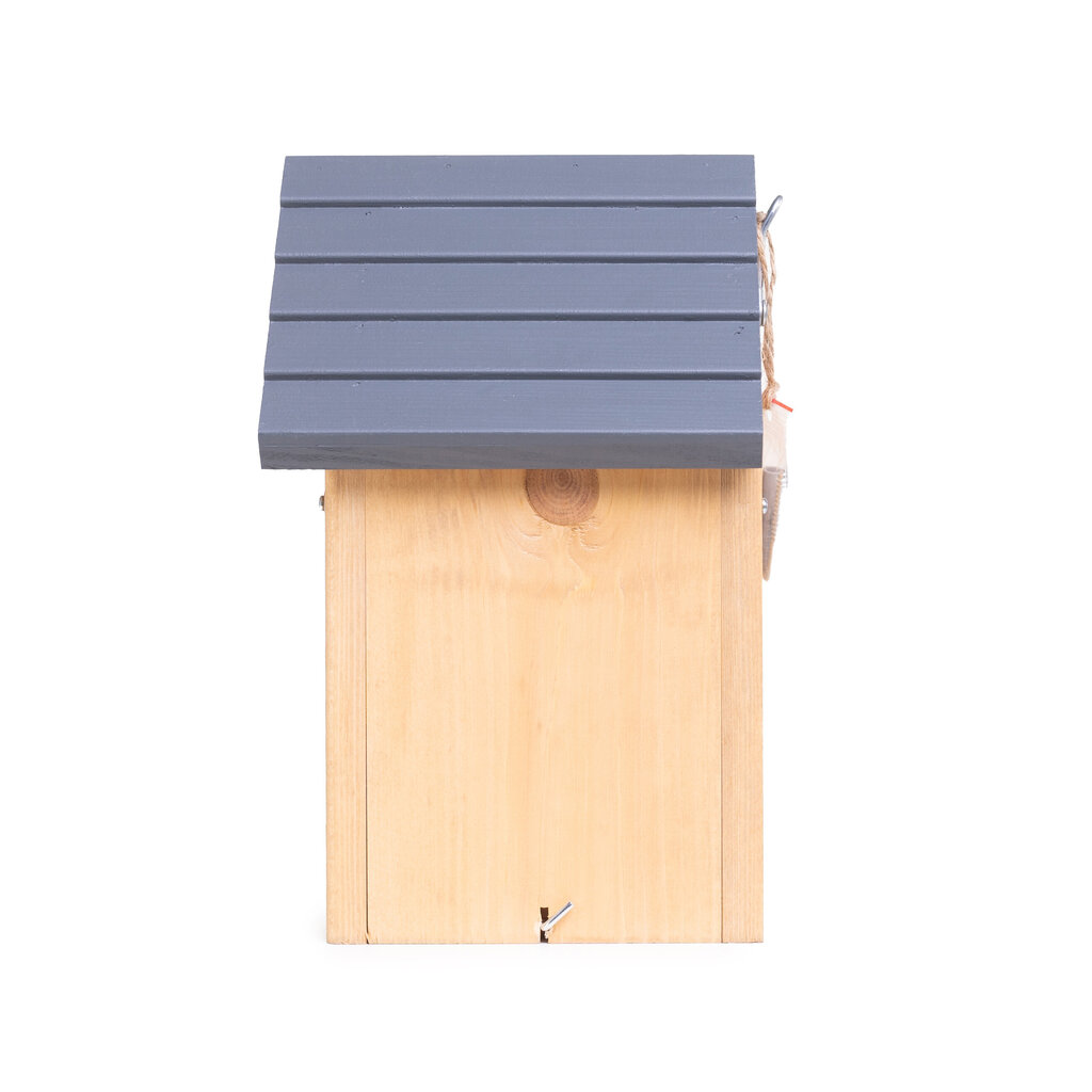 Putnu būrītis Doli, 21,5 x 18 x 29 cm, ar tumši pelēku jumtu cena un informācija | Putnu būri un barotavas | 220.lv