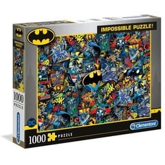 Puzle Clementoni DC Comics Batman Impossible, 1000 d. cena un informācija | Puzles, 3D puzles | 220.lv