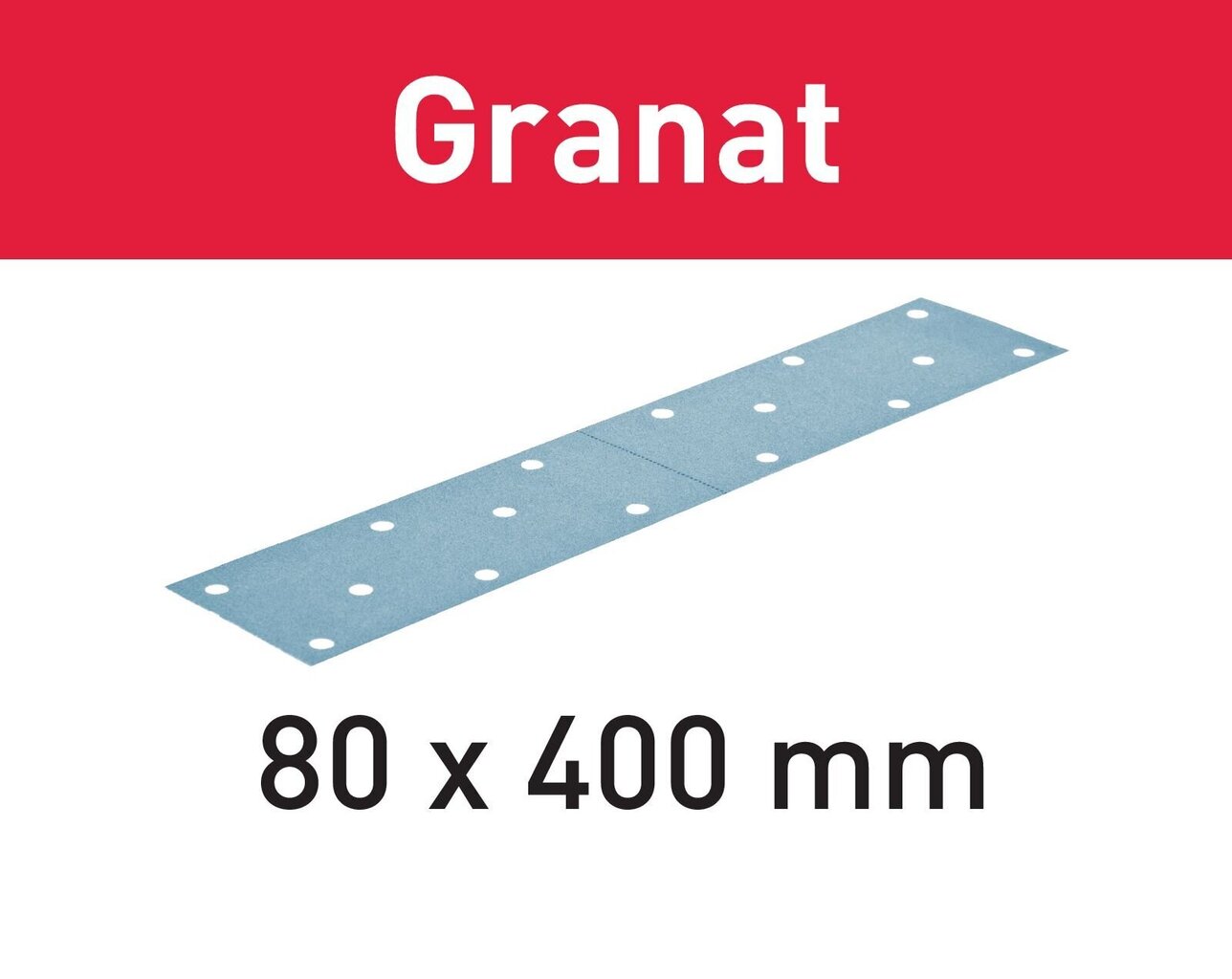 Smilšapapīra loksnes Granat 497162 STF 80x400 P180 GR/50 Festool cena un informācija | Rokas instrumenti | 220.lv