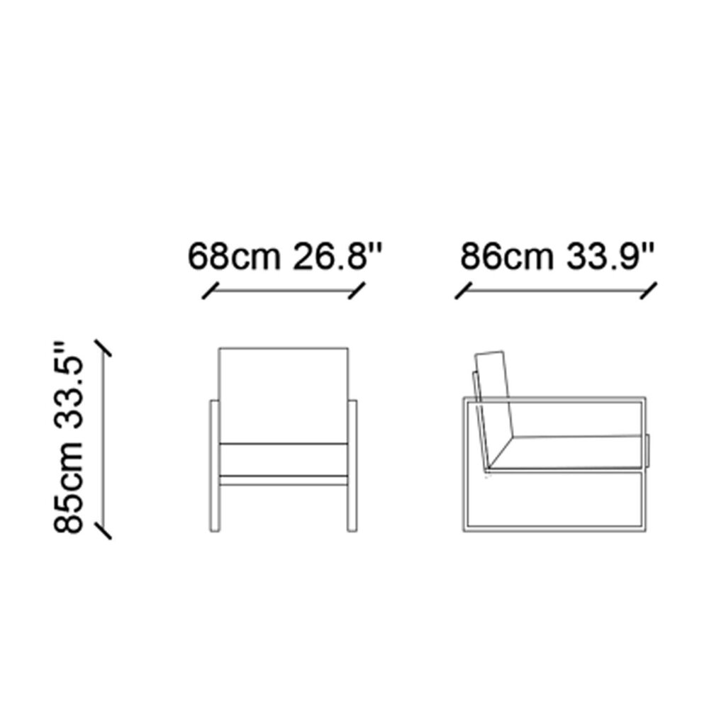 Krēsls Kalune Design Snow, sarkans cena un informācija | Atpūtas krēsli | 220.lv