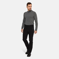 Huppa дождевые брюки для мужчин Aibo, черные цена и информация | Мужские брюки | 220.lv