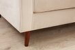 Trīsvietīgs dīvāns Kalune Design Rome, smilškrāsas cena un informācija | Dīvāni | 220.lv