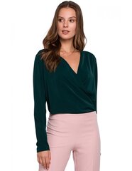Женская блузка Makover, зелёная цена и информация | Женские блузки, рубашки | 220.lv