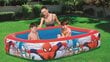 Piepūšamais baseins Bestway Spiderman, 200x148x48 cena un informācija | Baseini | 220.lv