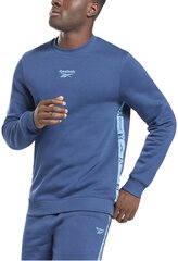 Reebok Джемпер Ri Tape Crew Blue HB2151 HB2151/L цена и информация | Мужские толстовки | 220.lv