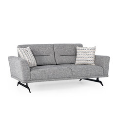 Трехместный диван Kalune Design Slate, серый цена и информация | Диваны | 220.lv