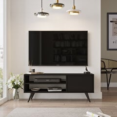 ТВ столик Kalune Design CD1, черный цена и информация | Тумбы под телевизор | 220.lv
