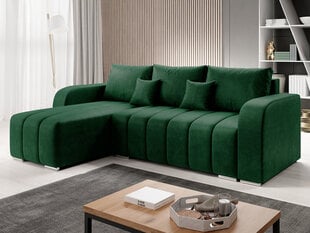Угловой диван-кровать Pufetto, зеленый цена и информация | Диваны | 220.lv