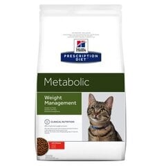 Hill's Prescription Diet Metabolic Feline sausā kaķu barība, 1,5 kg cena un informācija | Sausā barība kaķiem | 220.lv