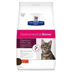 Hill's PRESCRIPTION DIET Gastrointestinal Biome sausā kaķu barība ar vistu, 1,5 kg cena un informācija | Sausā barība kaķiem | 220.lv