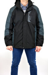 Куртка мужская Qifeng 009, черная цена и информация | Мужские куртки | 220.lv