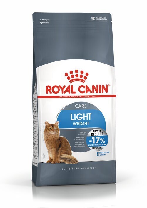 ROYAL CANIN kaķu svara kopšanai Light Weight Care, 8 kg cena un informācija | Sausā barība kaķiem | 220.lv