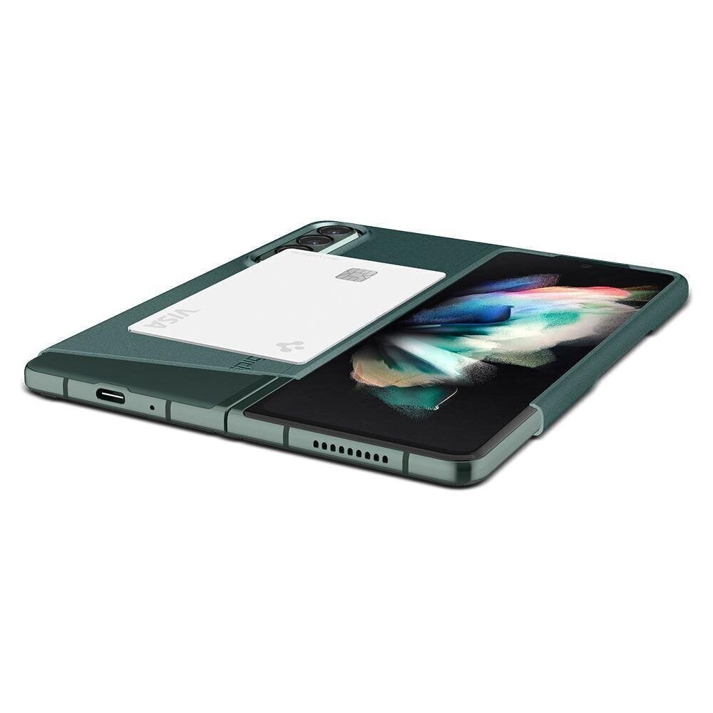 Spigen Airskin, piemērots Samsung Galaxy Z Fold 3, zaļš cena un informācija | Telefonu vāciņi, maciņi | 220.lv