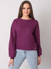 Sieviešu džemperis bez kapuces, violets cena un informācija | Jakas sievietēm | 220.lv