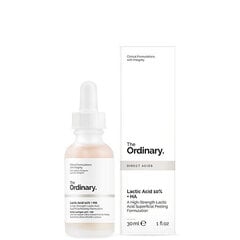 Pienskābes serums The Ordinary Lactic Acid 10% + HA 2%, 30 ml цена и информация | Наносите на чистую кожу лица. Подержите около 10-15 минут и смойте водой. | 220.lv