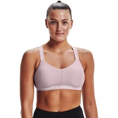 Женский спортивный бюстгальтер Under Armor Crossback Low W 1361 033 667, розовый цена и информация | Бюстгальтеры | 220.lv