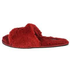 Čības sievietēm Calvin Klein Slipper Sandal Fur W HW0HW00634-XB8, sarkanas цена и информация | Шлепанцы, тапочки для женщин | 220.lv