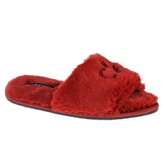 Čības sievietēm Calvin Klein Slipper Sandal Fur W HW0HW00634-XB8, sarkanas цена и информация | Шлепанцы, тапочки для женщин | 220.lv