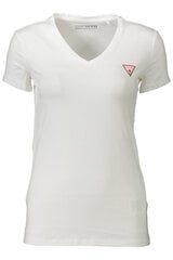 Sieviešu T-krekls Guess Jeans W1GI17J1311, balts cena un informācija | T-krekli sievietēm | 220.lv