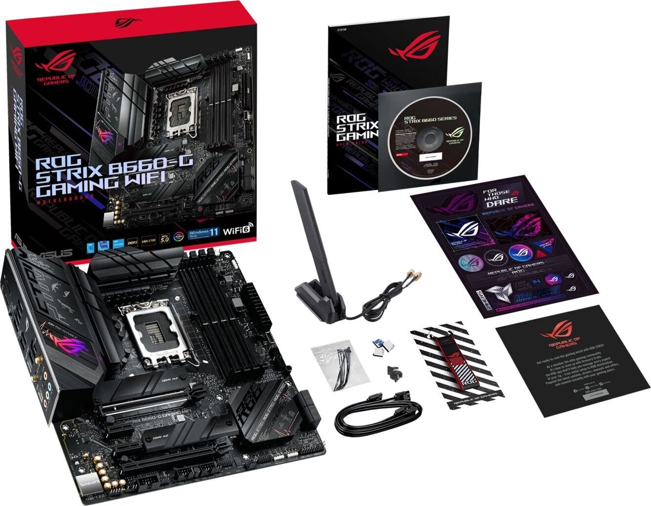 Asus Rog Strix B660-G Gaming Wifi cena un informācija | Mātesplates | 220.lv