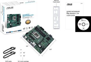 Asus Pro B660M-C D4-CSM cena un informācija | Mātesplates | 220.lv