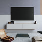 TV galdiņš Kalune Design FR8, brūns/balts cena un informācija | TV galdiņi | 220.lv