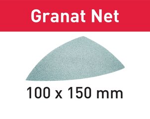 Шлифовальный материал на сетчатой основе Festool STF DELTA P80 GR NET/50 Granat Net 203320 цена и информация | Шлифовальные машины | 220.lv