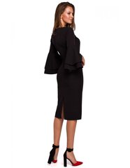 Платье женское Makover K002, черное цена и информация | Платья | 220.lv