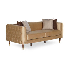 Trīsvietīgs dīvāns Kalune Design Olympus, smilškrāsas cena un informācija | Dīvāni | 220.lv