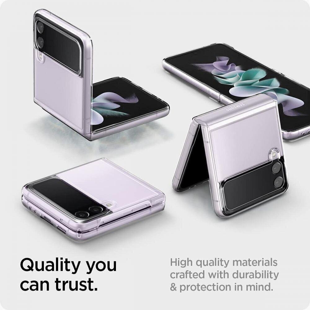 Spigen Airskin, piemērots Samsung Galaxy Z Flip 3, caurspīdīgs cena un informācija | Telefonu vāciņi, maciņi | 220.lv