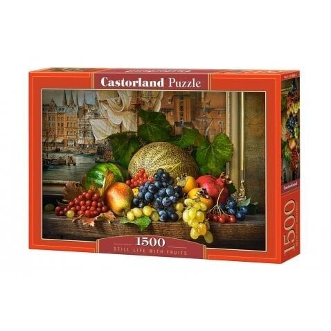 Castorland puzle Still Life With Fruits, 1500 detaļas cena un informācija | Puzles, 3D puzles | 220.lv