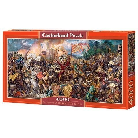 Castorland puzle The Battle Of Grunwald, Jan Matejko, 4000 detaļas цена и информация | Puzles, 3D puzles | 220.lv
