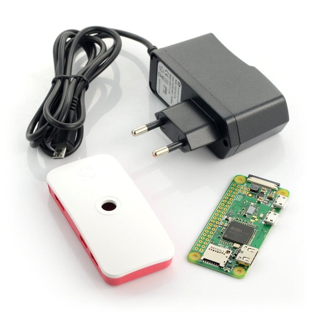 Raspberry Pi Zero W Basic komplekts цена и информация | Atvērtā koda elektronika | 220.lv