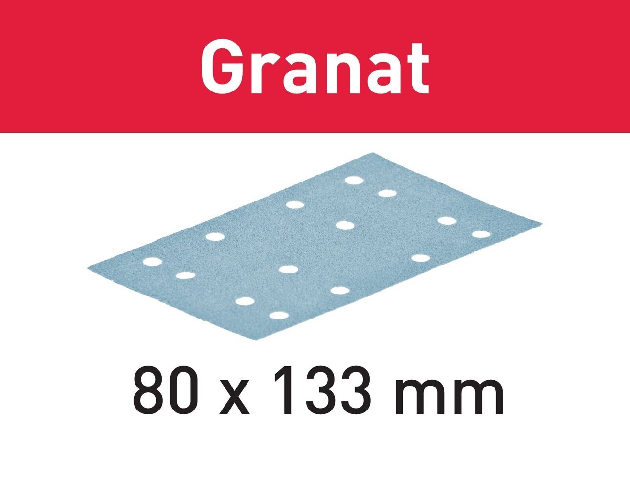 Smilšapapīra loksnes Granat 497120 STF 80x133 P120 GR/100 Festool цена и информация | Slīpmašīnas | 220.lv