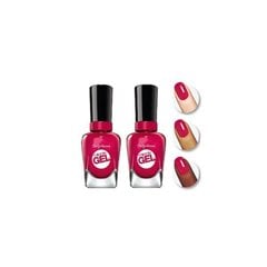 Лак для ногтей Sally Hansen Glow Nº 555 Бордовый 14,7 ml цена и информация | Лаки для ногтей, укрепители | 220.lv