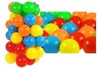 Sausā baseina bumbiņu komplekts, 50 gab. cena un informācija | Rotaļlietas zīdaiņiem | 220.lv