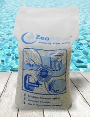Zeolīts ūdens filtru piepildīšanai, frakcija 2,5-5mm, 20 kg cena un informācija | Dārza baseini un to kopšanas līdzekļi | 220.lv