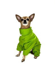 Комбинезон-дождевик салатового цвета цена и информация | Одежда для собак | 220.lv