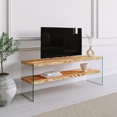 ТВ столик Kalune Design Niagara 1004, коричневый цена и информация | Тумбы под телевизор | 220.lv