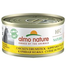 Almo Nature HFC Natural, kaķiem, vistas stilbiņš, 0.70g. cena un informācija | Konservi kaķiem | 220.lv