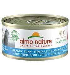 Almo Nature HFC Natural, для кошек, атлантический тунец, 70г. цена и информация | Консервы для котов | 220.lv