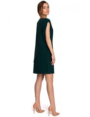 S262 Многослойное платье - зеленый цена и информация | Платья | 220.lv