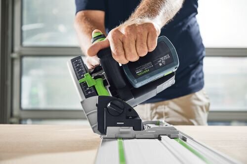 Iegremdējamais ripzāģis ar akumulatoru 576712 TSC 55 KEB-Basic Festool cena un informācija | Zāģi, ripzāģi | 220.lv