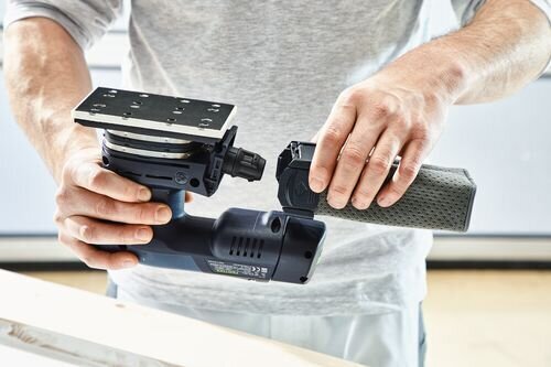 Akumulatora vibroslīpmašīna 576347 RTSC 400-Basic Festool цена и информация | Slīpmašīnas | 220.lv