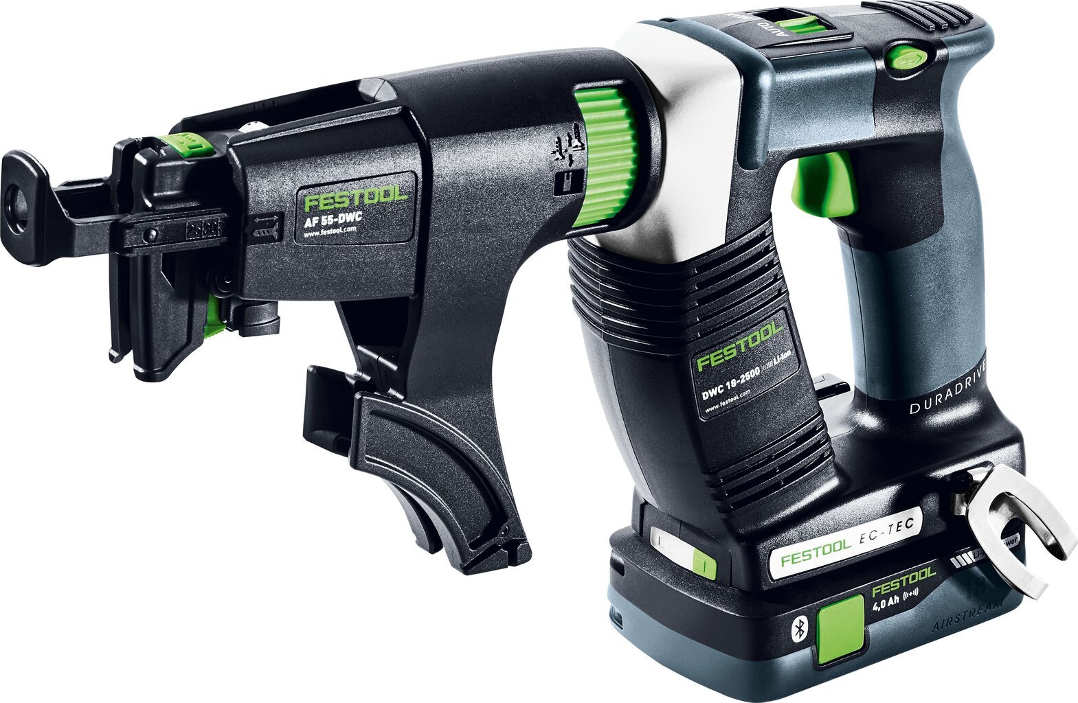 Аккумуляторный строительный шуруповёрт Festool DWC 18-2500 HPC 4,0 I-Plus  DURADRIVE 576498 цена | 220.lv