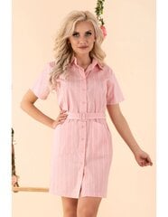 Kleita sievietēm Linesc Pink D88 цена и информация | Платья | 220.lv